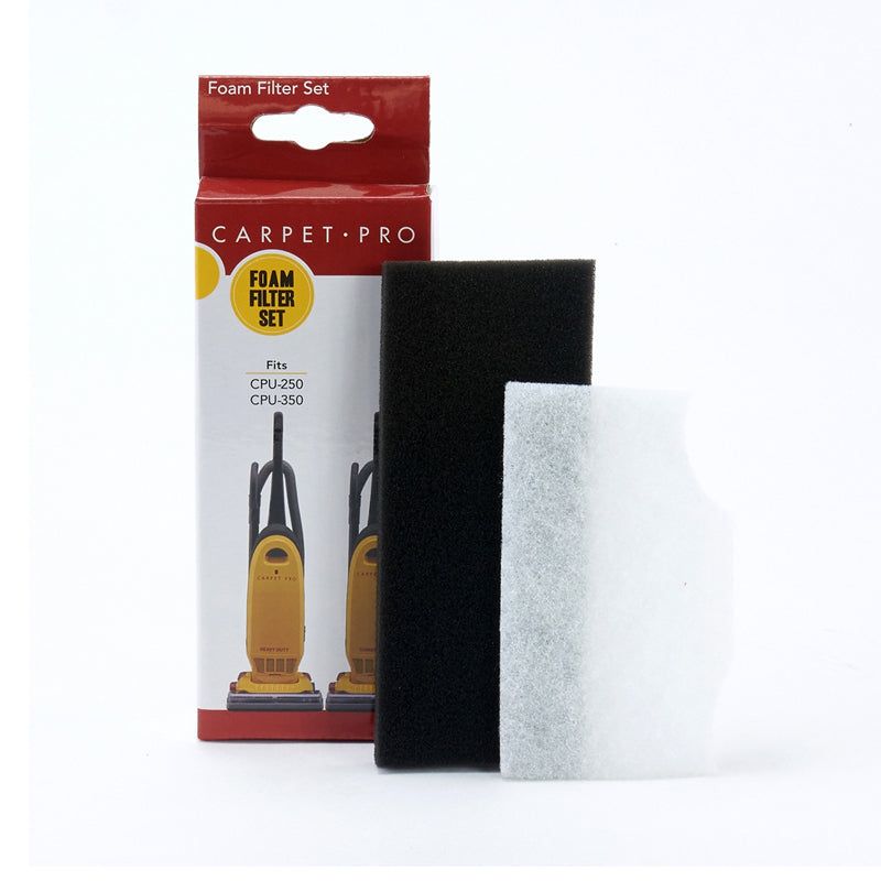 Carpet Pro: CP-18035 FILTER, FOAM & SECONDARY SET FOR CPU-250/CPU-350