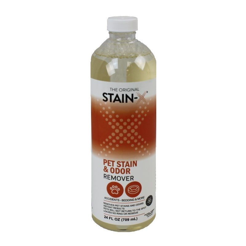 Stain-X Pet Stain & Odor Remover 64024-06S, 81489 CS-81500, 64024-12S - 24OZ