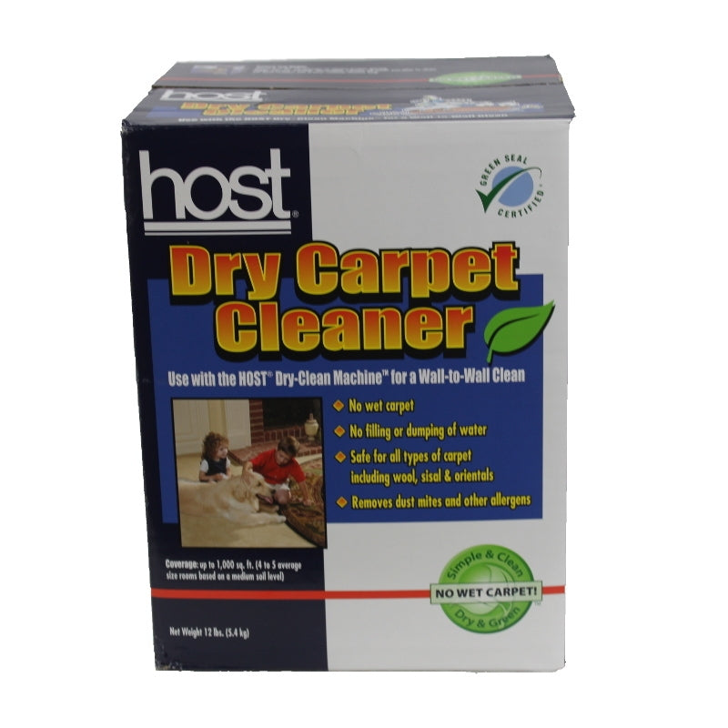 Cleaner, Host Dry Carpet Cleaner 12 Pounds