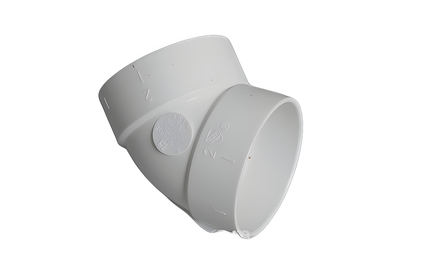 Elbow Plastiflex, 45° Sweep Vacuum #SV8056