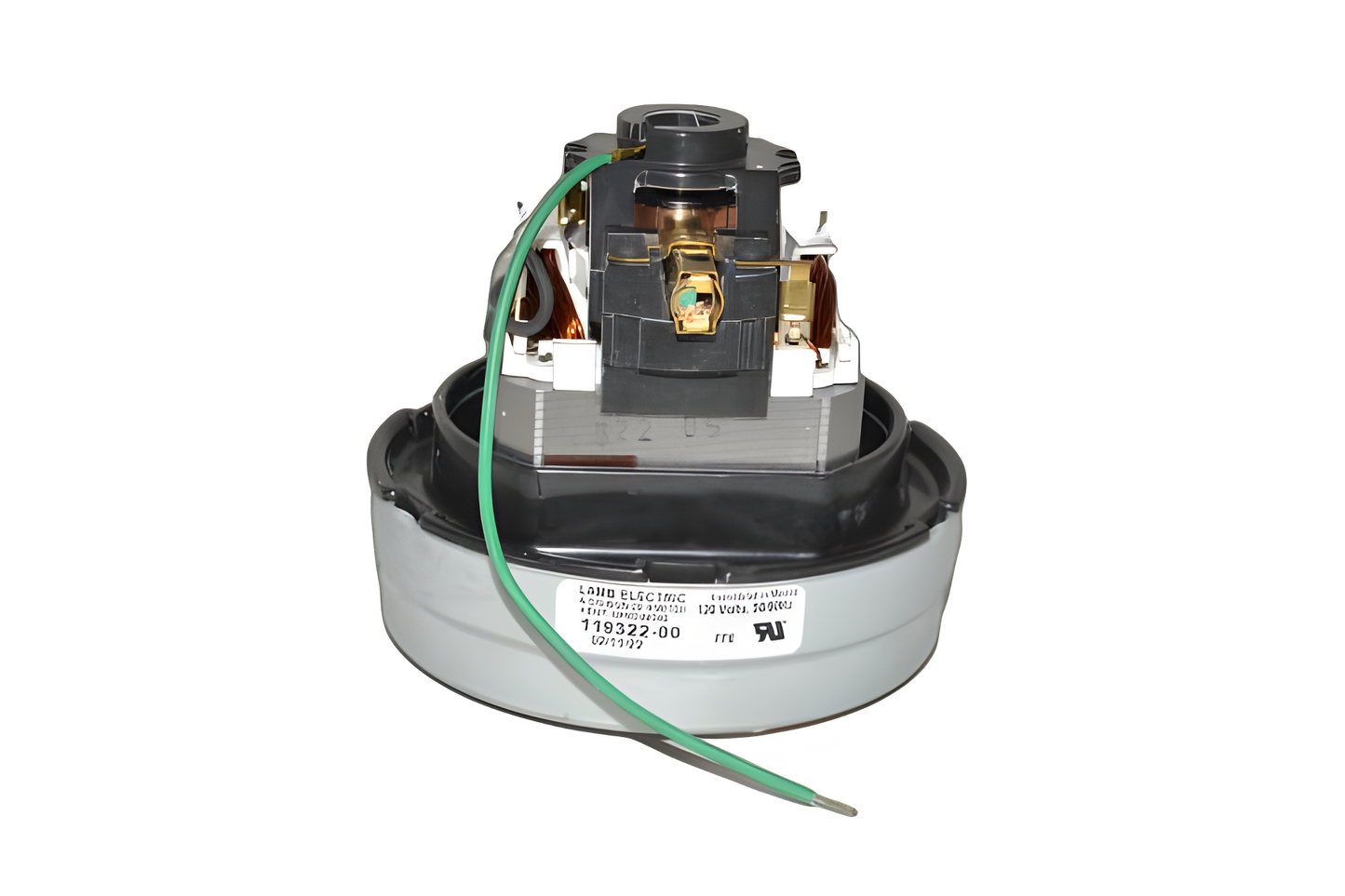 Ametek Lamb Motor Assembly 1 Stage B/b W/thermostat (5.1') #119322-00