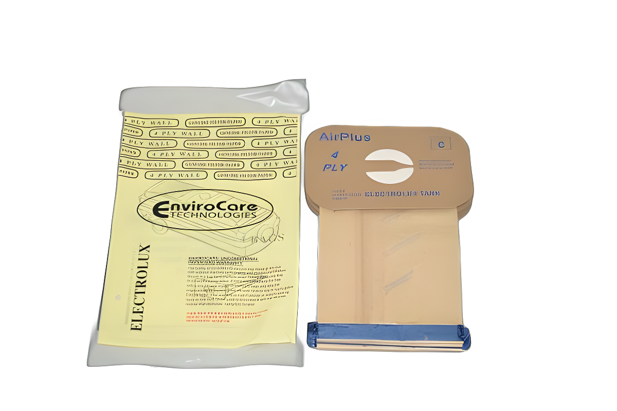 Paper Bags Electrolux, C, 4PK, 4 Ply, Tank, Envirocare Replacement #805-4FP