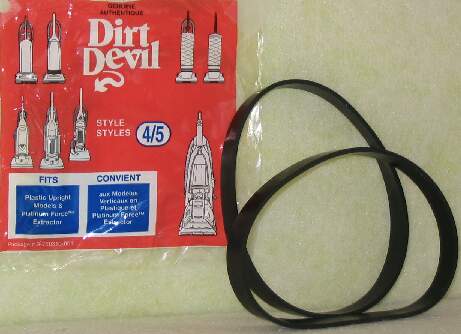 DIRT DEVIL Staubsaugerriemen Für Style 4 & 5 Featherlite – 2 Stück Im Pack, Einfacher Austausch