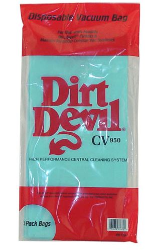 Dirt Devil 9597 Disposable HEPA Vacuum Bags For CV1500 & CV950