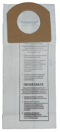 Dirt Devil Replacement Type G Paper Bags for Hand Vac Models, Package of 3