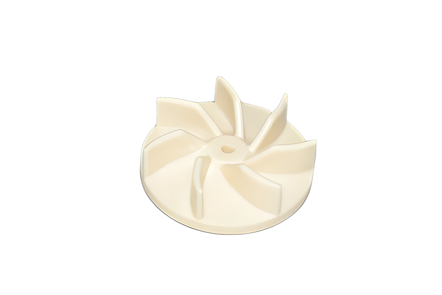 Fan W/ridge Oem Hoover Conquest All Late Modelsincludes Threaded Fan Nut Vacuum #440006156