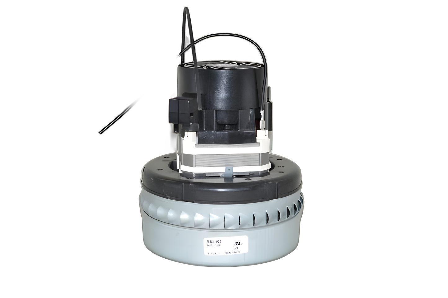 Motor Assy, 5.7'',2 Fan, Bypass, Ball Bearing Vacuum #Q6600-020T-01