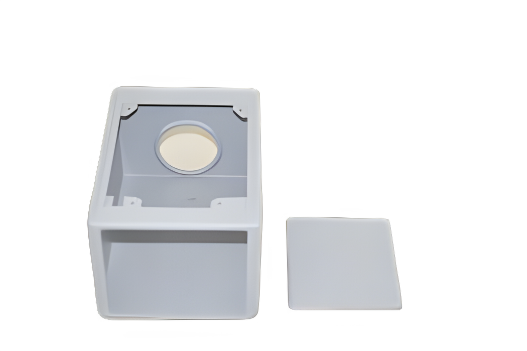 Hide A Hose External Mounting Box, Stand Alone, 6000 Pro , Grey Vacuum #HS600050G