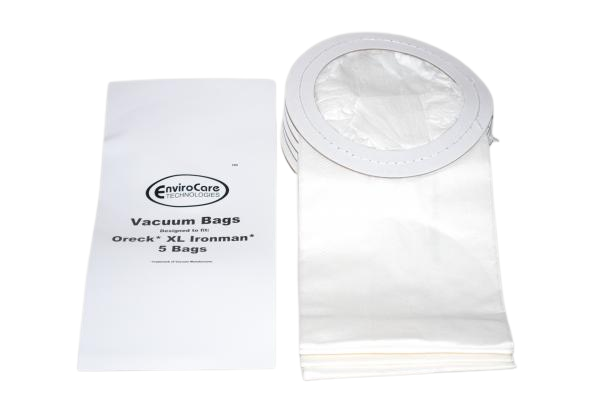 PAPER BAGS-ORECK,IRONMAN,5PK,COMPACT CANISTER