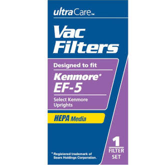 Ultra Care Kenmore EF-5 HEPA Media Upright Vacuum Filter
