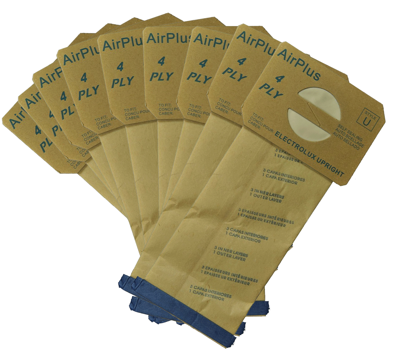 Electrolux Upright Style U Bags - 9/pk Generic