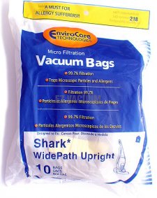 Euro-Pro Shark WidePath Micro Bags XSG704 - 3/pack