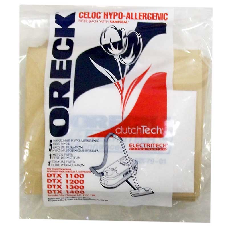 oreck dtx1400 vacuum bags