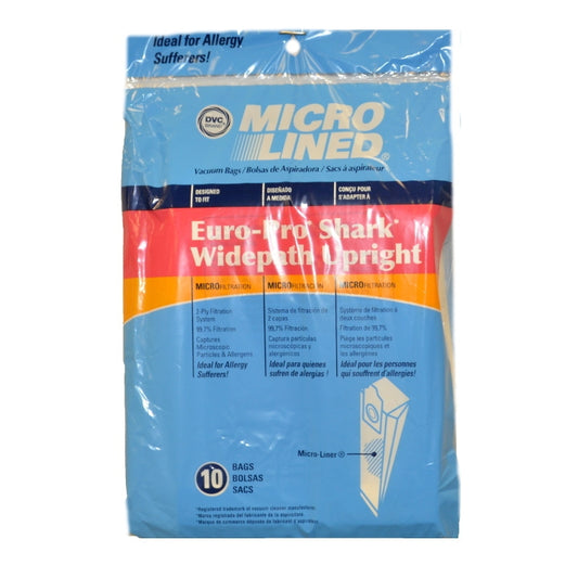 Euro-Pro Shark Widepath Upright vacuum cleaner Bag