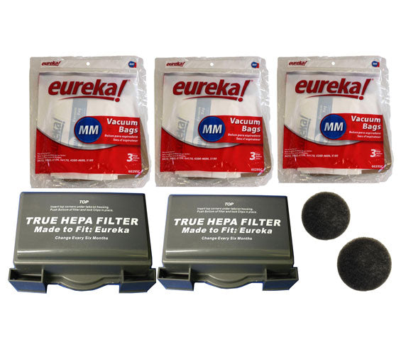 Eureka 3685, 3686, 3695 series canister vacuum Maintenance Kit - Genuine