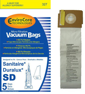 Eureka Sanitaire Style SD Vacuum Cleaner Replacement Bags 63262 - 5pack