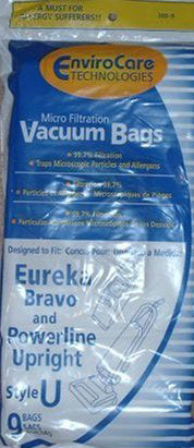 Eureka U Vacuum Cleaner Bags 54310 - 9 pack - Generic
