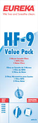 Eureka HF-9 Value Pack Filter 60951B, HF9 - Genuine HEPA FILTER WITH CMF FILTER KIT
