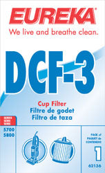 Eureka DCF-3 Dust Cup Filter 62136, 61825, DCF3 - Genuine