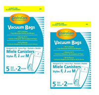 Cloth BAGS-MIELE,FJM,5PK,ALLERGEN,POLY WRAPPER