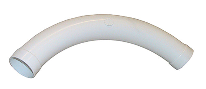 90 Degree Sweep L for vacuum systems and Hide-A-Hose Central Vacuum Fitting