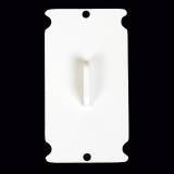 PVC Plaster Guard with Leak Detector Central Vacuum Fitting