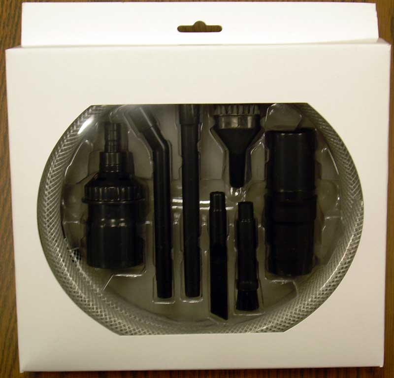 Multi-Fit Wet Dry Vacuum Accessories VT1215 Vacuum Micro Cleaning Kit Vacuum Attachments For Compact Wet Dry Shop Vacuum