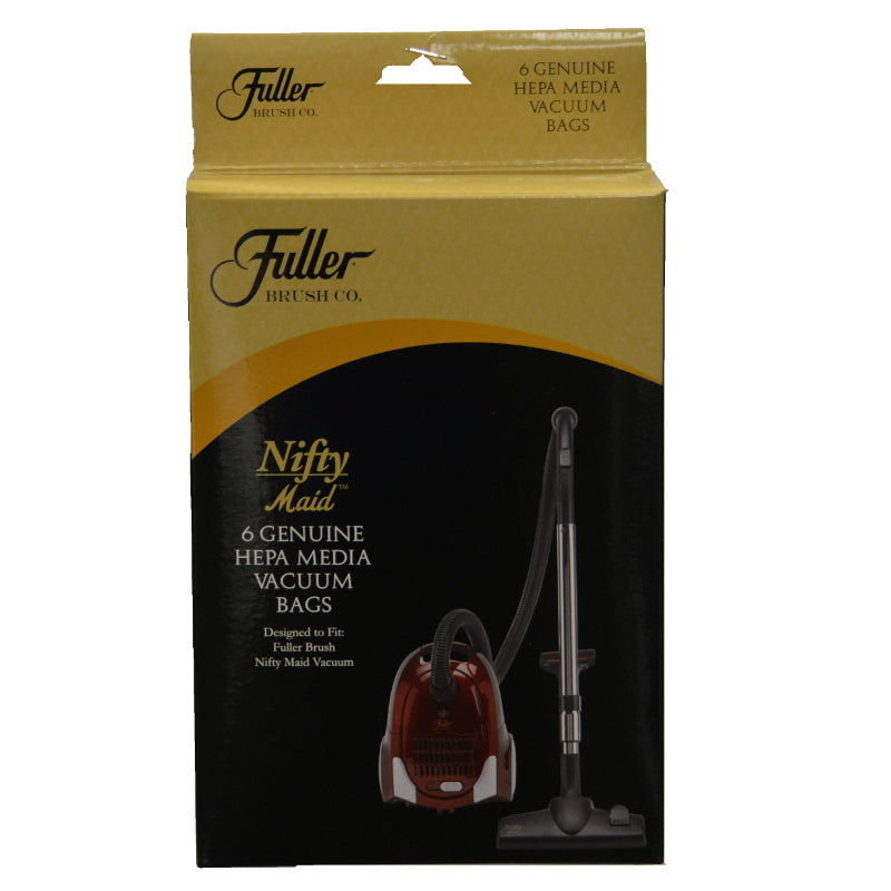 FNH-6 PAPER BAG, CLOTH CANISTER 6PK NIFTY MAID FB-FBNFM