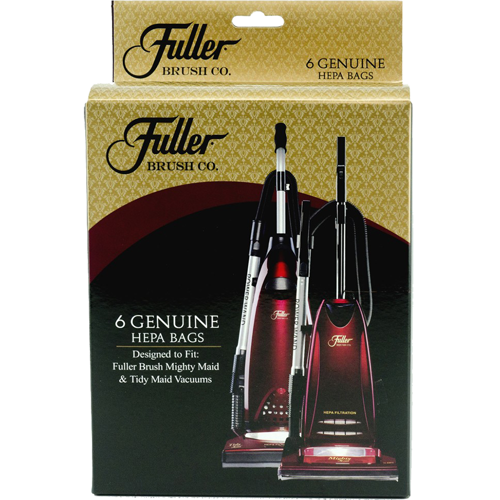 PAPER BAGS-FULLER BRUSH, 6PK, ALLERGEN, ALL MODELS FBH-6