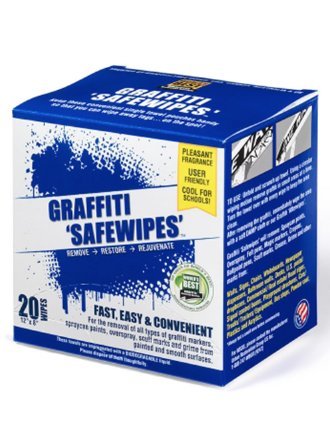 Safewipes, Graffiti/Grease/Grime Cleaner 20Pk