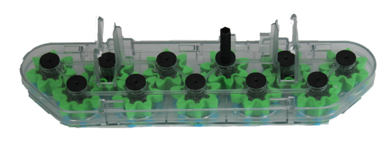 304346001 BRUSH BLOCK, 11 BRUSH ANTIMICROBIAL FH50230