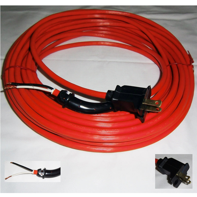 CORD-50FT. 2WIRE ORANGE HVR 7077/79 CMMCL DBL INSUlation