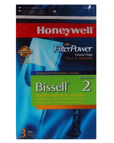 Honeywell FilterPower Vacuum Bags - Bissell Style 2