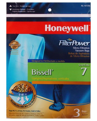 Honeywell H21298 Micro-Filtration Bags for Bissell Uprights