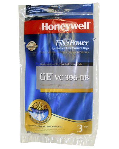 Honeywell FilterPower Synthetic Cloth Vacuum Bags - GE VC 396-DB Canisters