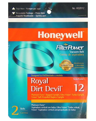 Honeywell FilterPower Vacuum Belts - Royal Dirt Devil Style 12