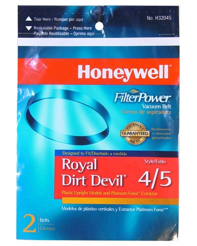 Honeywell FilterPower Vacuum Belts - Royal Dirt Devil Style 4/5