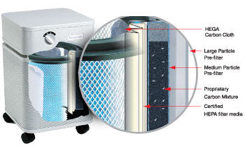 Austin Air Bedroom Machine Air Purifier B402A1 - Sandstone