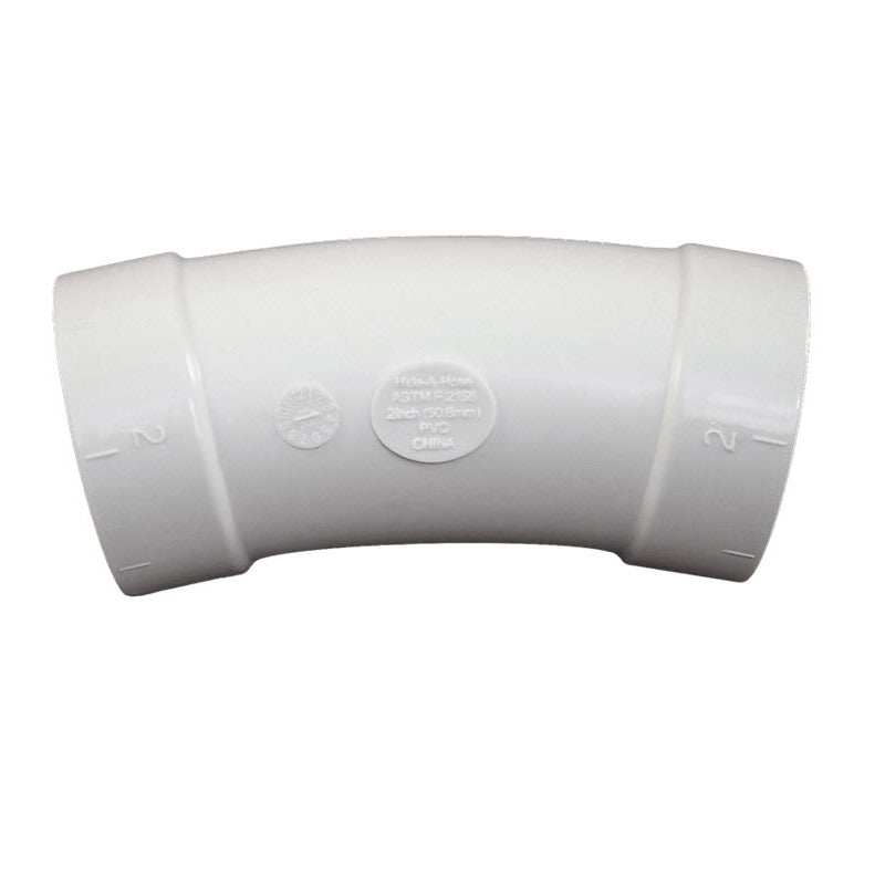 Hide-A-Hose: HH-HS202142 Elbow, White 22.5 Degrees Hide-A-Hose