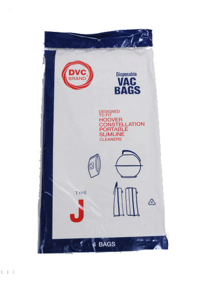 30 designed to Fit Hoover J Canister Vacuum Bags