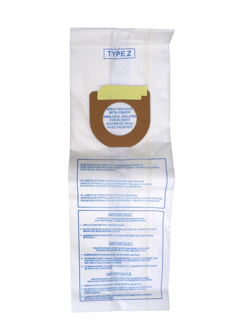 9 designed to Fit Hoover Z Microfiltration Vacuum Bags