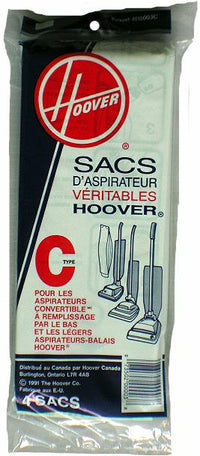 Hoover C Vacuum Bags 4010003C / 4010077C - Genuine - 3 pack