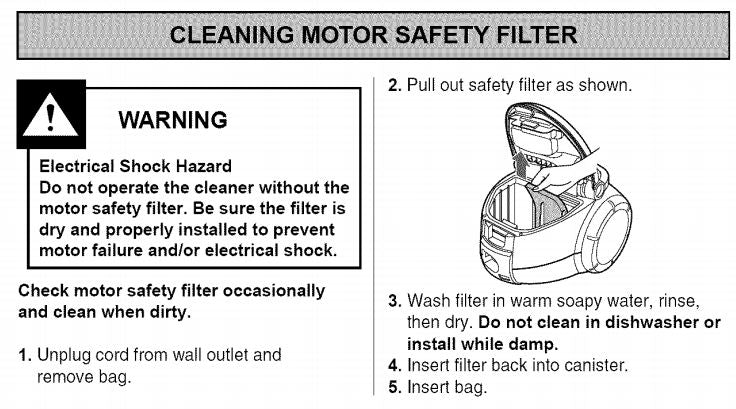 How to change Kenmore Magic Blue Filter