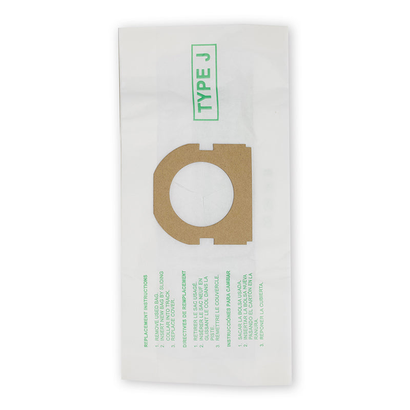 Hoover J Vacuum Bags 4010010J- Genuine - 3 pack