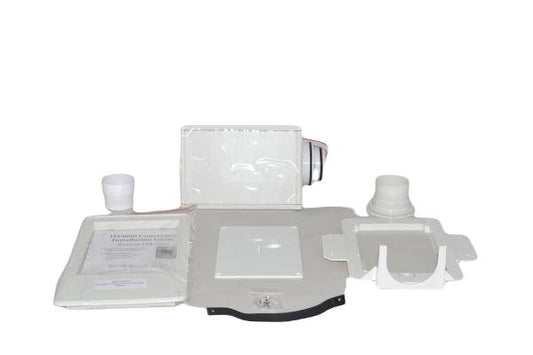 VALVE ROUGH IN CONVERSION KIT-HIDE A HOSE,WHITE #HS400055