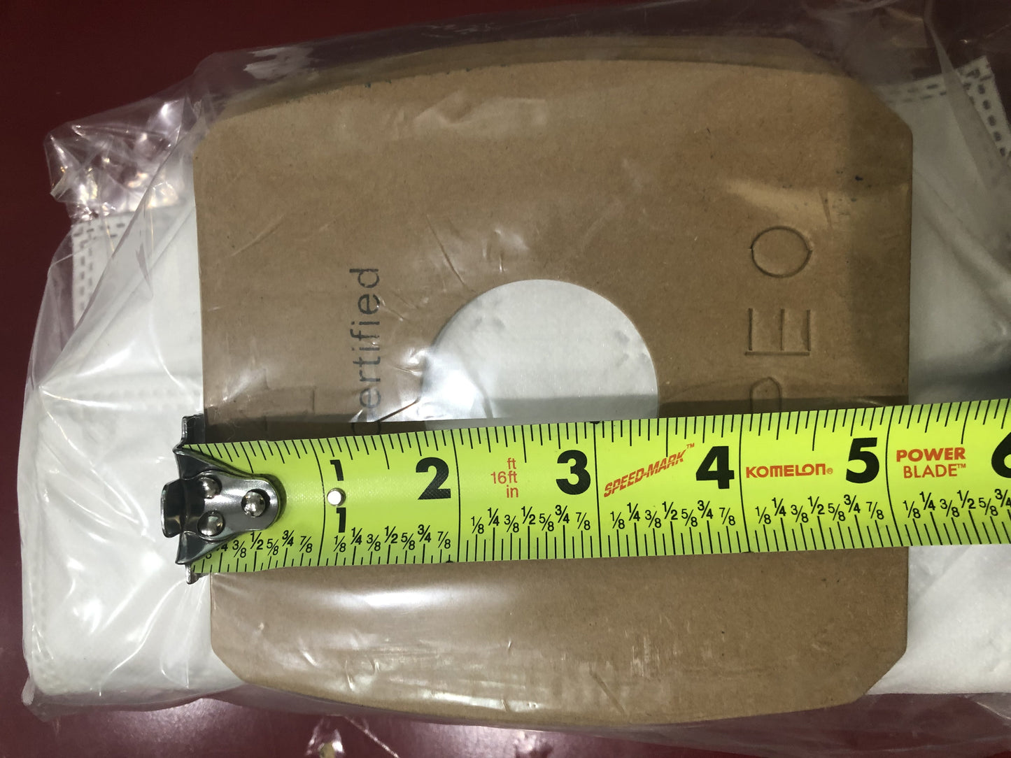 Fuller Brush Got It Maid HEPA Media Bags #  FGH-6 - 6 bags + 1  Charcoal Filter