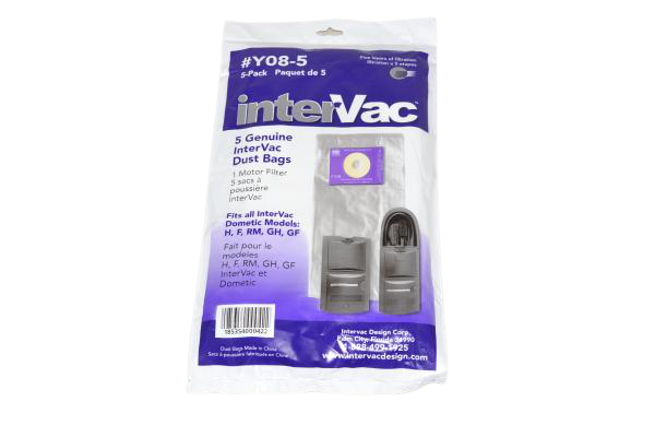 PAPER BAGS-INTERVAC GARAGE VAC,5PK Y08-5