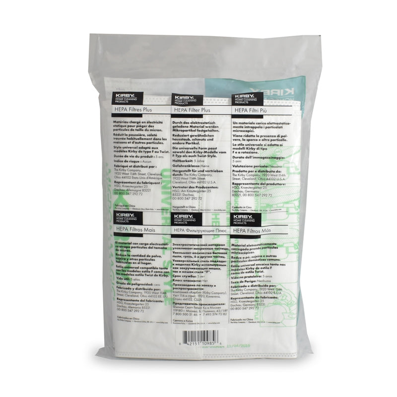 Kirby: K-204814 Paper Bag HEPA