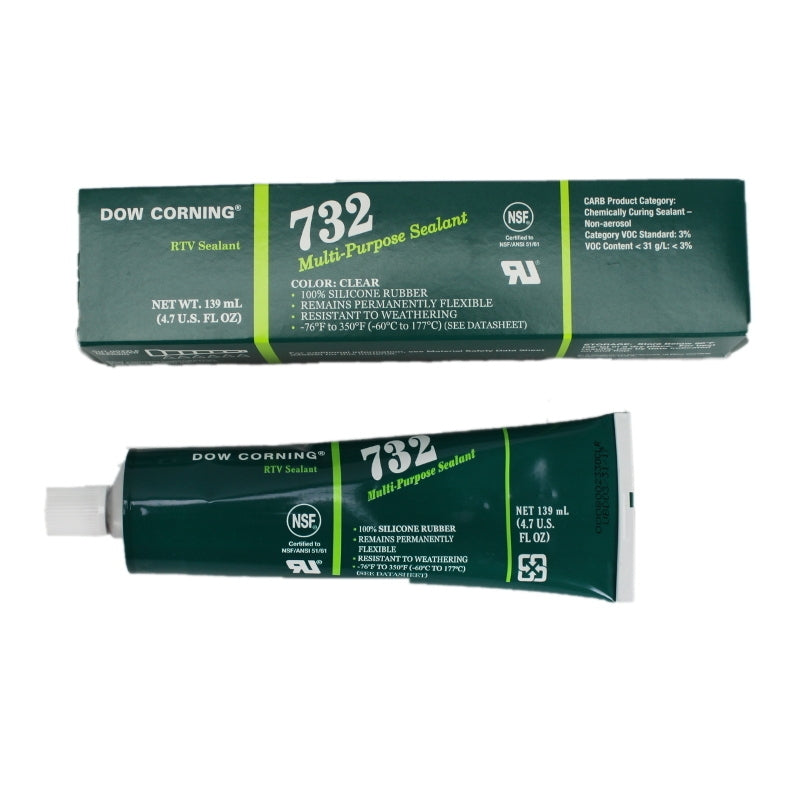 Kirby: K-T117 Sealant, Clear Silicone Squeezable Tube 4.7oz