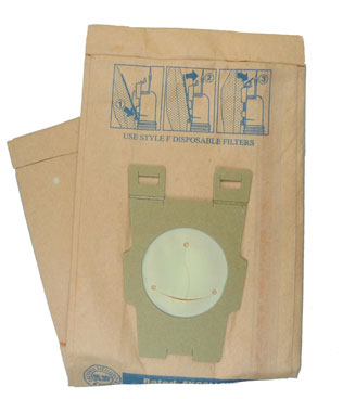 Kirby Style F Micron Magic HEPA Vacuum Cleaner Bags for 2009 Sentria Models. Replaces 197309 - Genuine - 6/pk